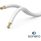sonero Lautsprecherkabel 2x2,5mm², CCA 50,0m, weiß