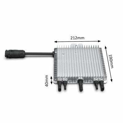 Deye SUN-M80-RED600W - 600W Micro-Wechselrichter mit WLAN (VDE Konfor