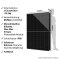 BALKONKRAFTWERK 1600W / 1760Wp Mini PV-Anlage - FULL-BLACK-EDITION