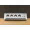4-fach Steckdosenblock, USB-A+C, silber 250V~/ 16A, Aufbaumontage, USB 3,1A, PD