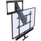 myWall HP55L TV-Wandhalter für Flachbildschirme 42“ - 65“ (107 - 165 cm) Tragkraft bis 28 kg, integrierte Gasdruckfeder, inkl. Halterung für Soundbar