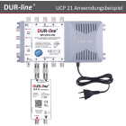 DUR-line UCP 21 - Einkabellösung für 2 Teilnehmer, B-Ware wie NEU