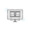 myWall HP55L TV-Wandhalter für Flachbildschirme 42“ - 65“ (107 - 165 cm) Tragkraft bis 25 kg, integrierte Gasdruckfeder, inkl. Halterung für Soundbar