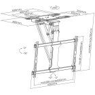 My Wall HL47ML TV-Deckenhalterung 81,3cm (32) - 190,5cm (75) Deckenhalter, elektrisch motorisiert