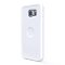 EXELIUM XFlat® UPMSS6-W - Schutzcover (weiß) mit Ladefunktion für Samsung Galaxy S6 - Für drahtlose, magnetische Induktionsladestation UPM100, UPM200 oder UPM499