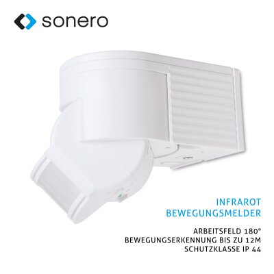 Sonero Infrarot-Bewegungsmelder X-IM030 - Innen- /...