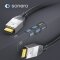 sonero® Premium Aktives High Speed HDMI Kabel mit Ethernet, 20,0m, UltraHD / 4K / 60Hz, 18Gbps, schwarz