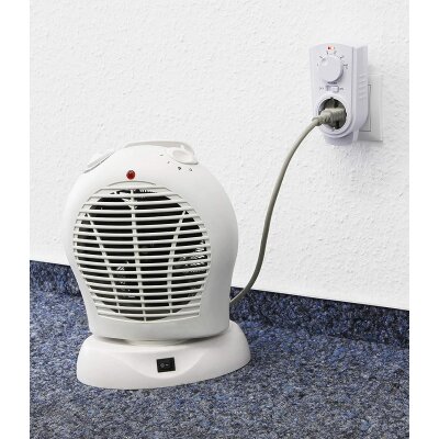 McPower Steckdosenthermostat TCU-530, für Heizung oder Klimagerät, Display  – Böttcher AG